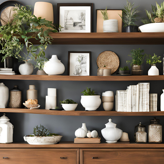 How to Style and Decorate Shelves in 2025