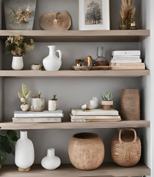 How To Style Open Shelves