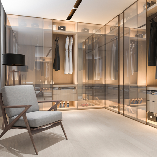 Glamorous Walk-In Closets: Create Your Dream Storage Solution