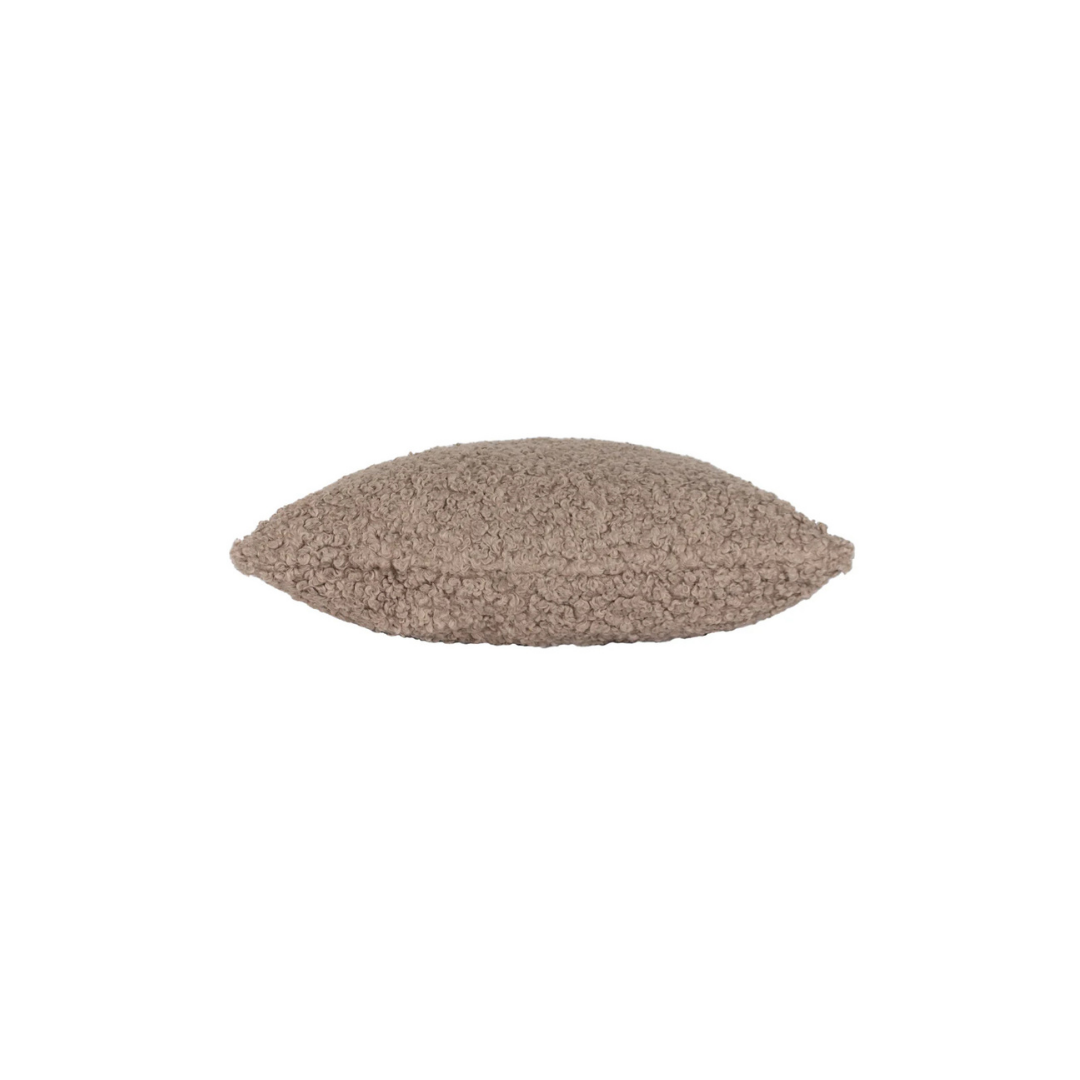 Cabu Taupe Chunky Boucle Cushion Cover