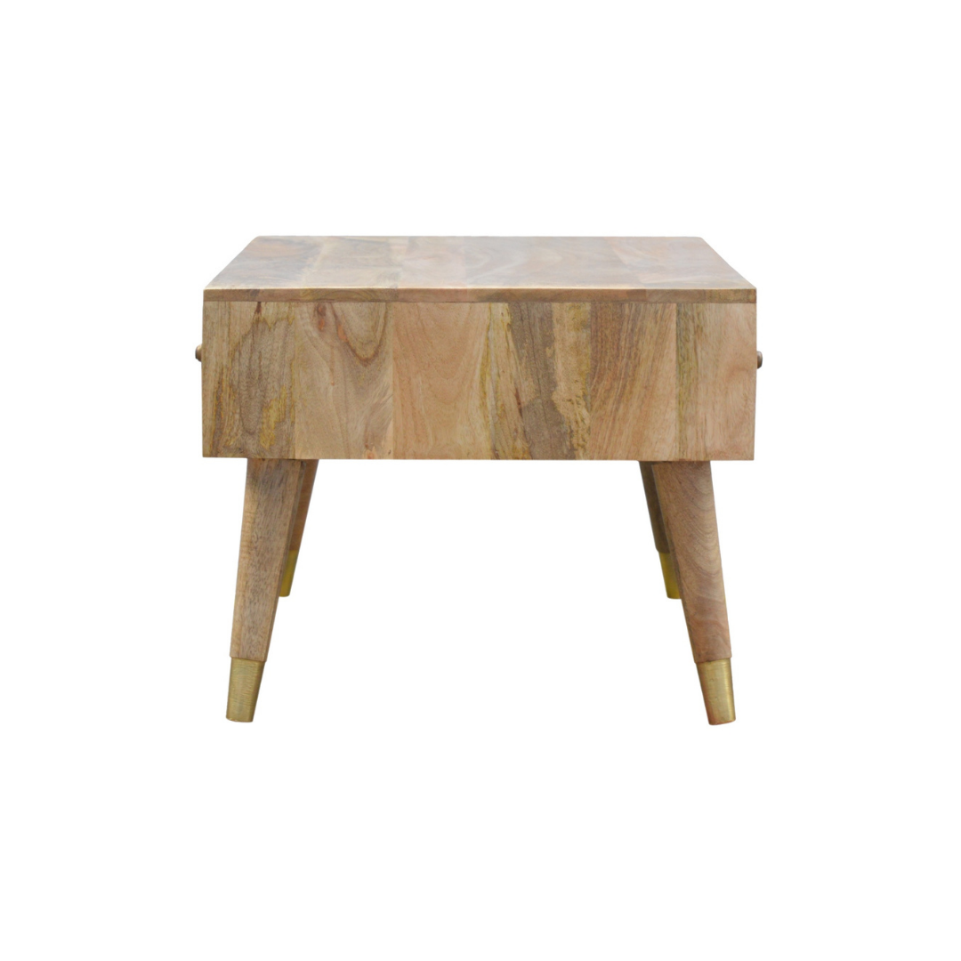 Oak-ish Gold Inlay Coffee Table