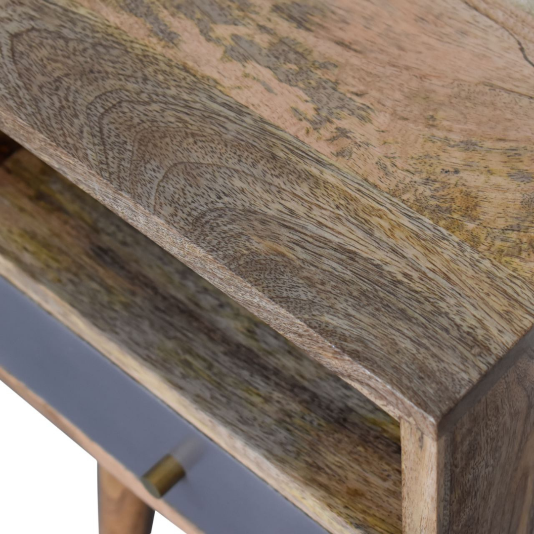 Mini Slate Hand Painted Bedside Table