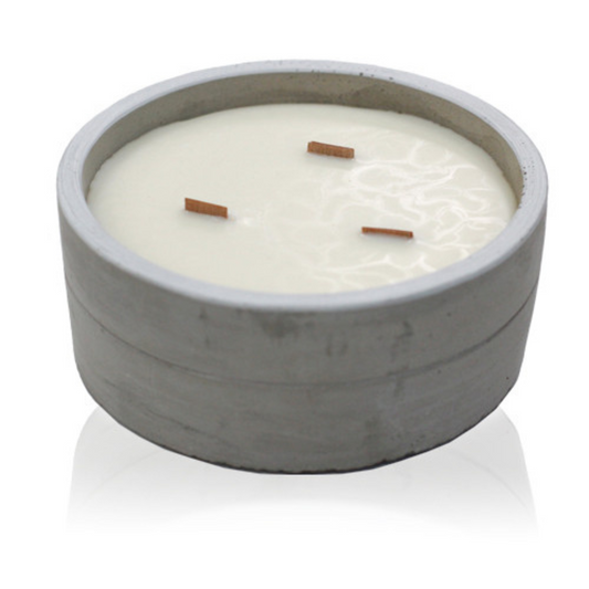 Large Round Candle - Crushed Vanilla & Orange