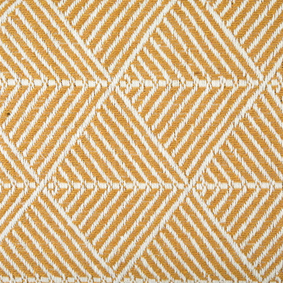 Ochre Zahra Throw Blanket