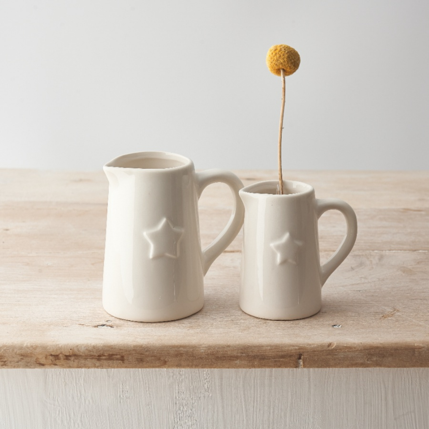 White Jug with Star
