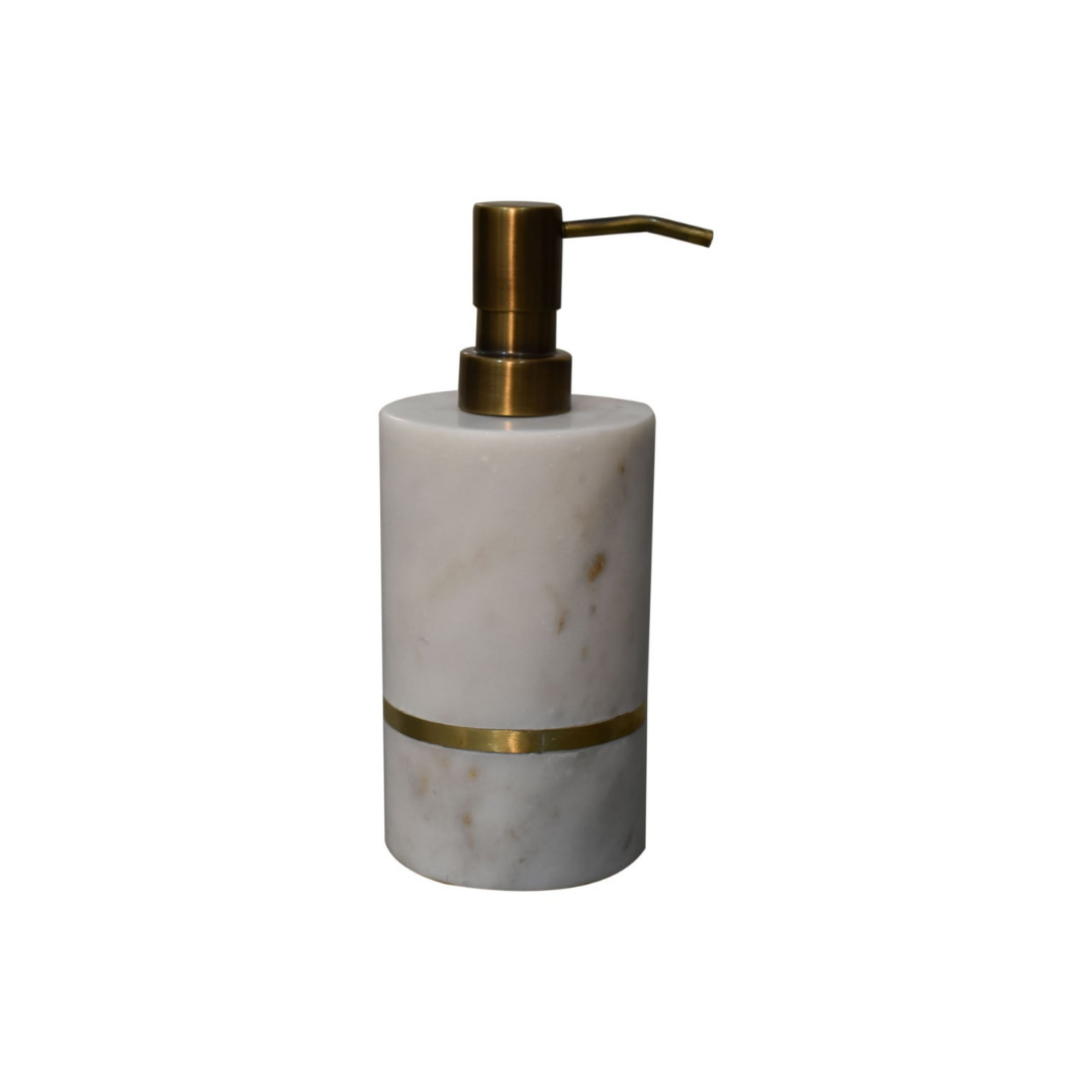 Brass Inlay Bathroom Set of 5