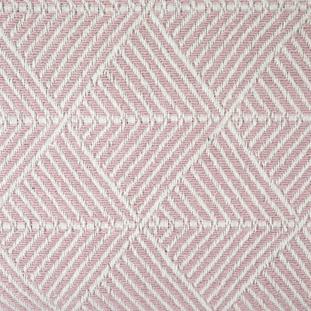 Blush Pink Zahra Throw Blanket