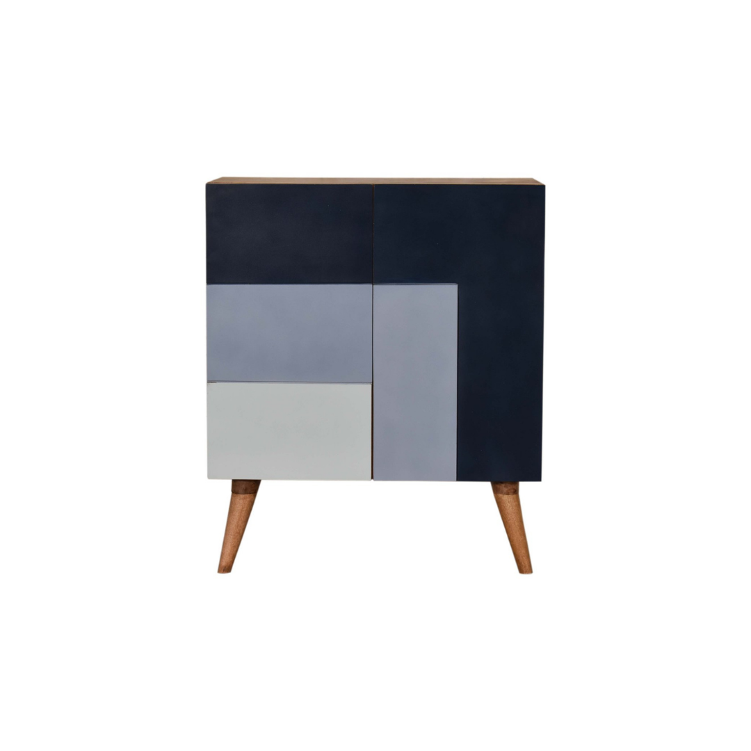 Quebec Blue Cabinet