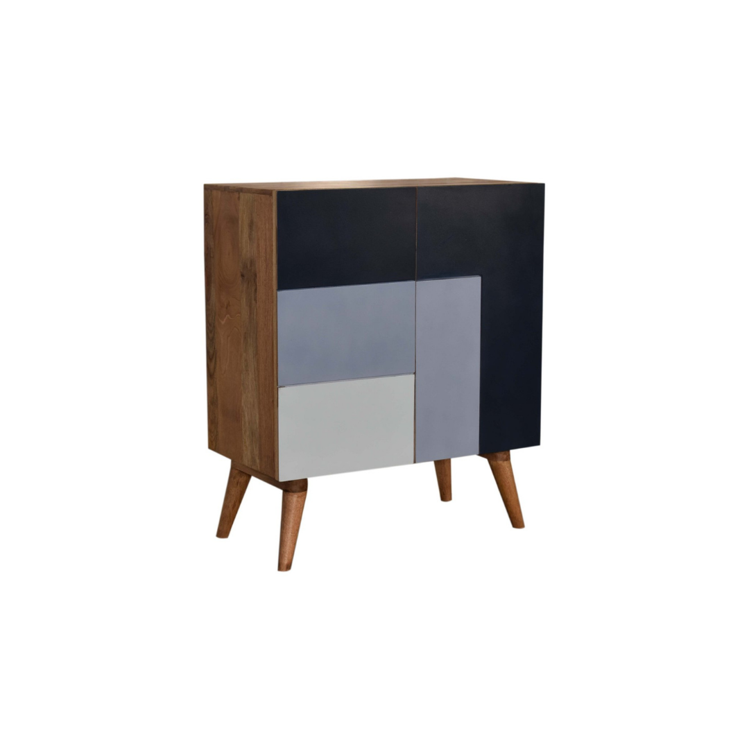 Quebec Blue Cabinet