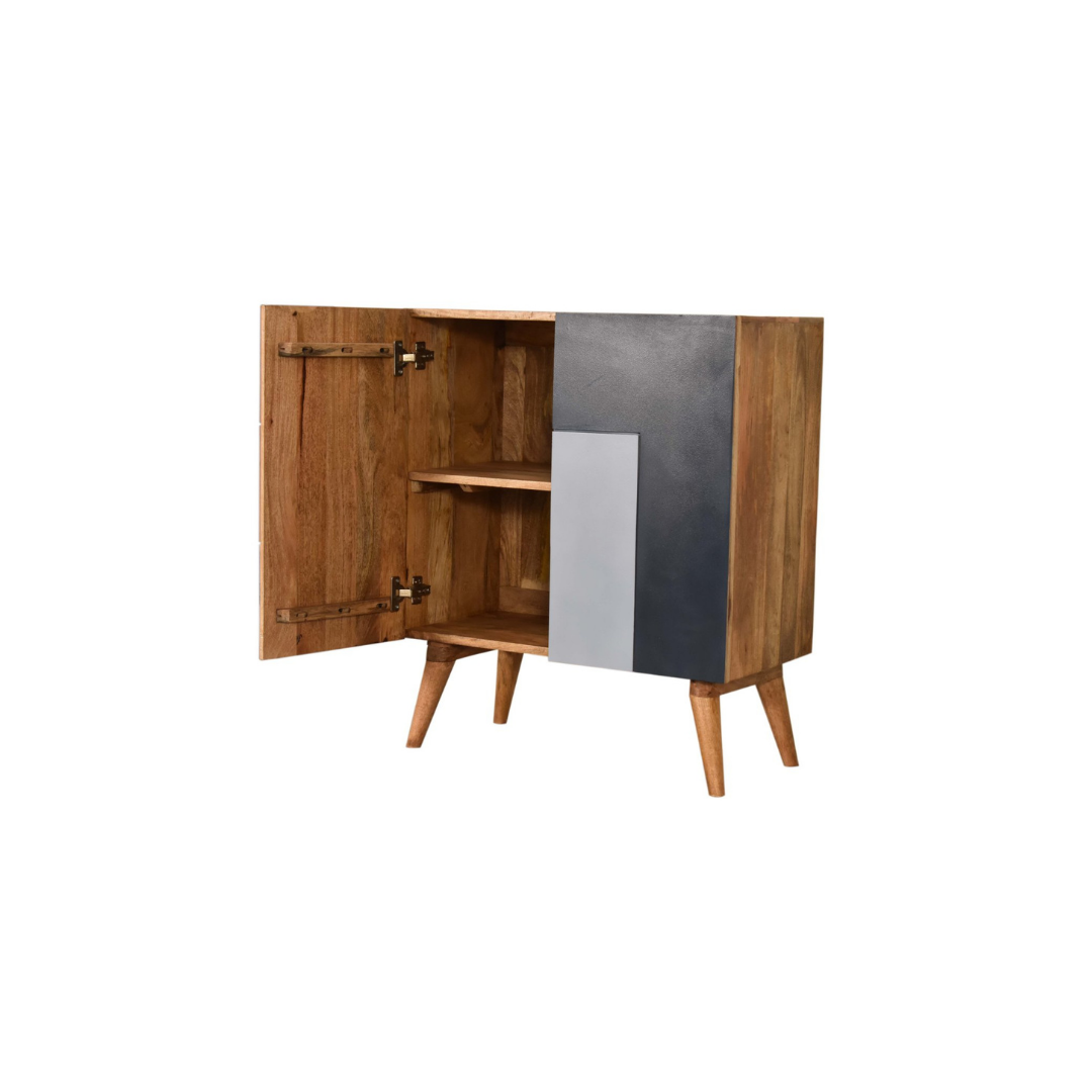 Quebec Blue Cabinet