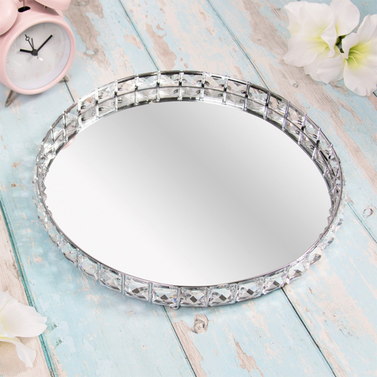 Silver Round Tray