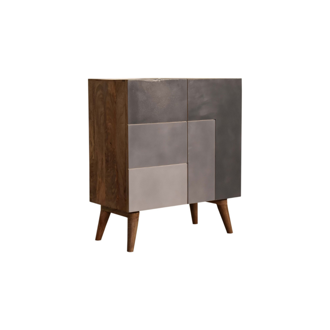 Quebec Grey Cabinet