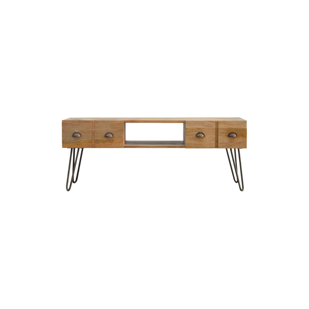 Media Unit with Iron Base