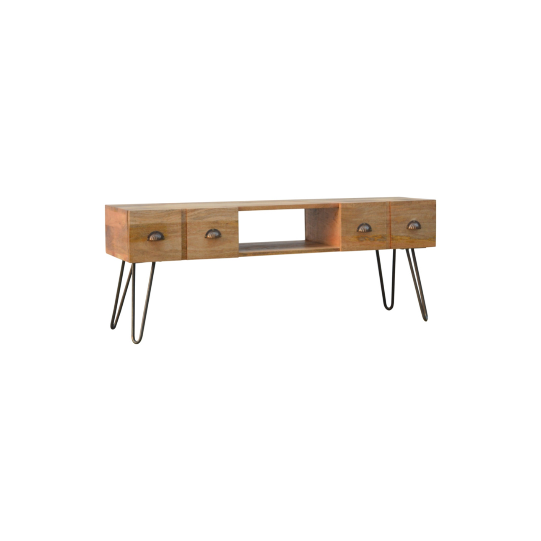 Media Unit with Iron Base