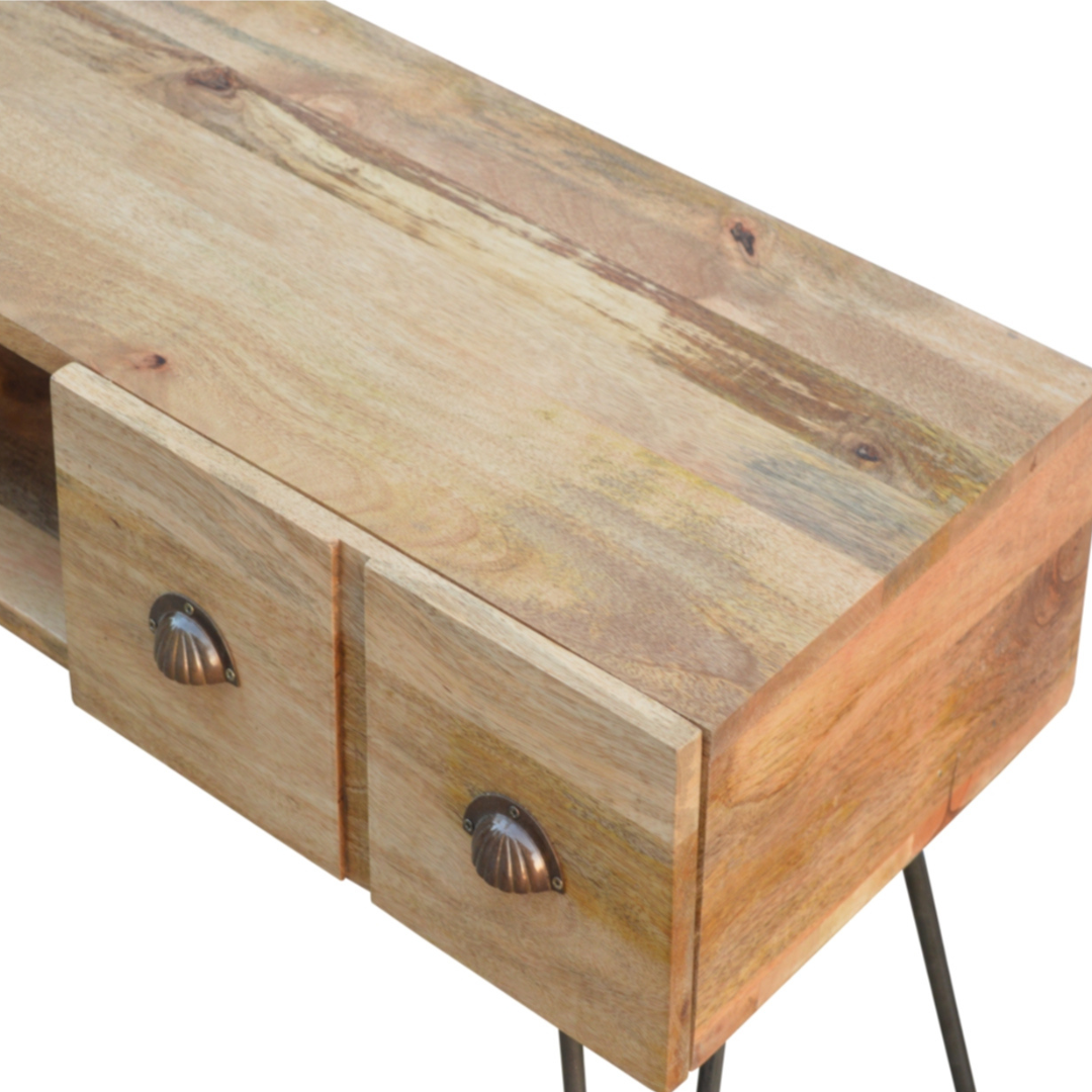Media Unit with Iron Base