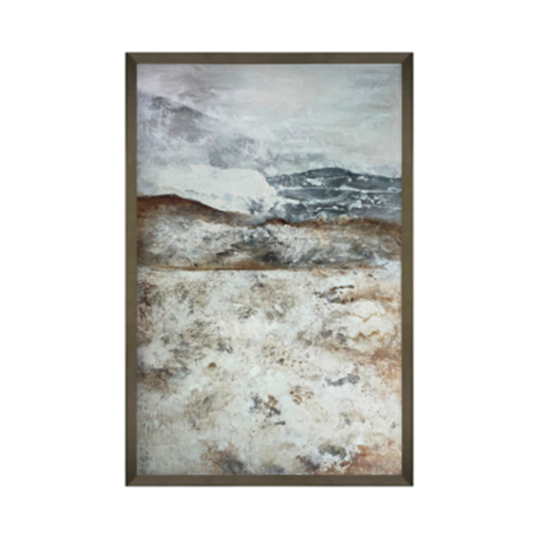 Vista Hand Painted Canvas In Frame
