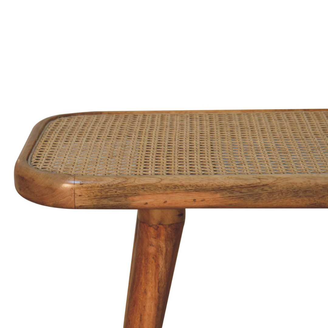 Rattan Bench