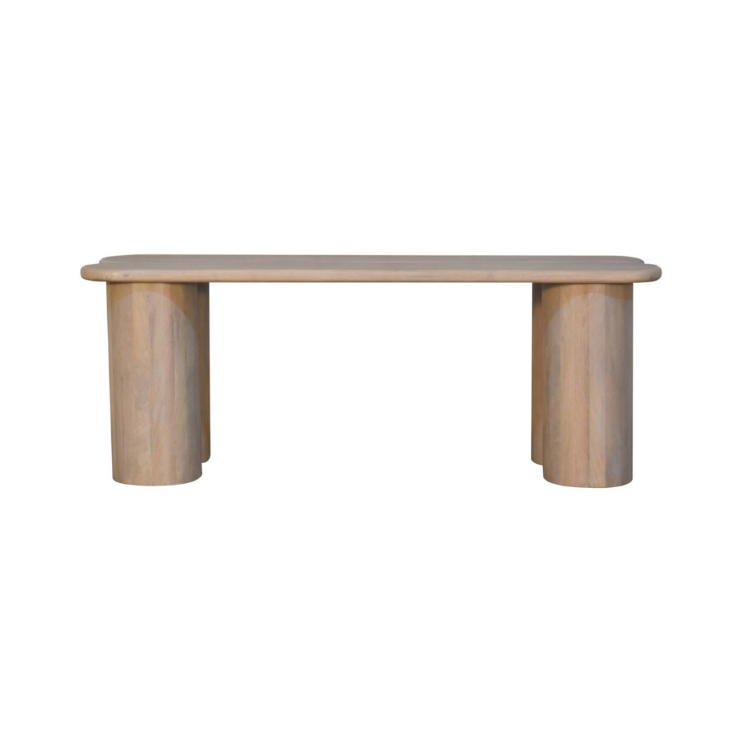 Twin Plank Marble Bench