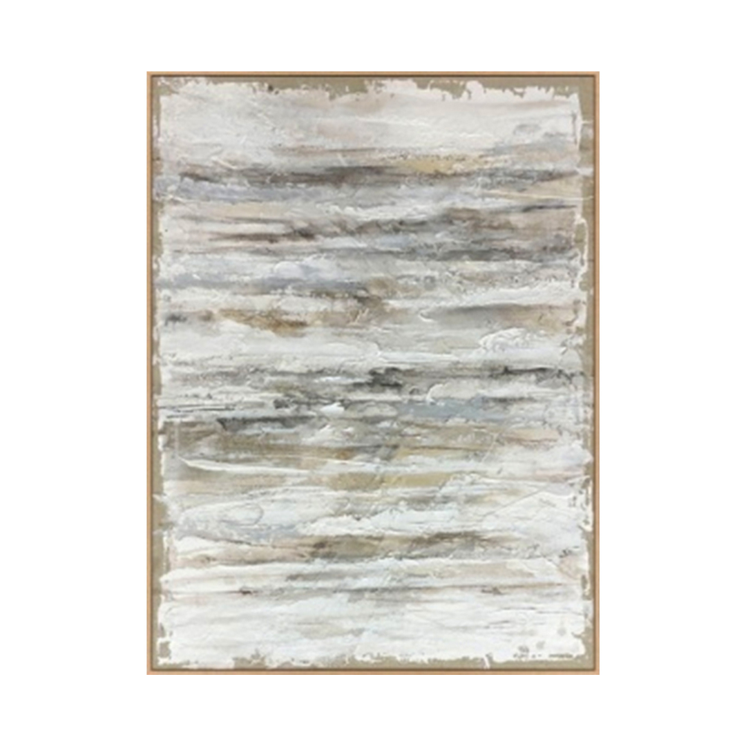 Breeze Hand Painted Canvas In Frame