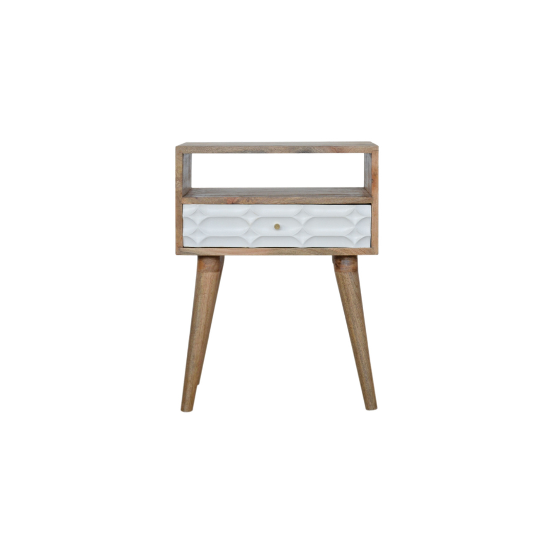 Capsule Bedside with Open Slot
