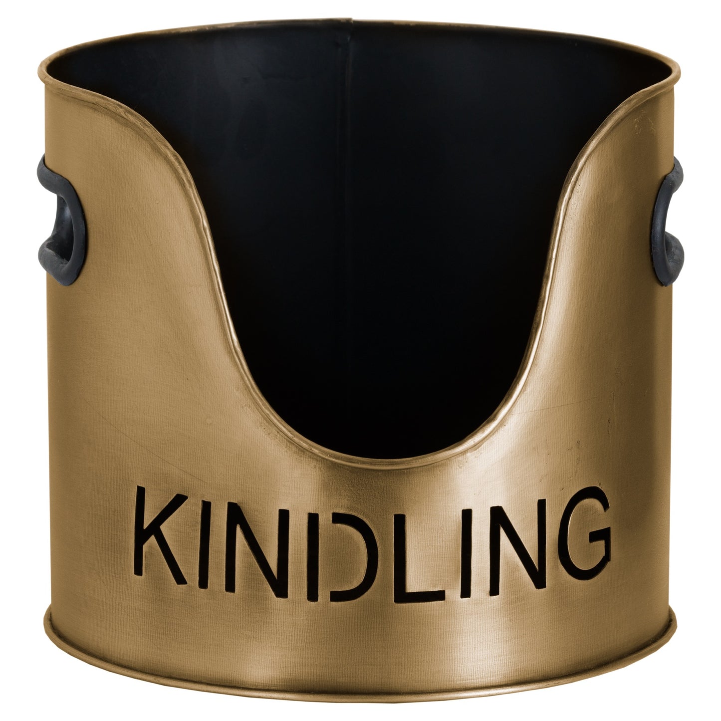 Bronze Logs And Kindling Buckets & Matchstick Holder