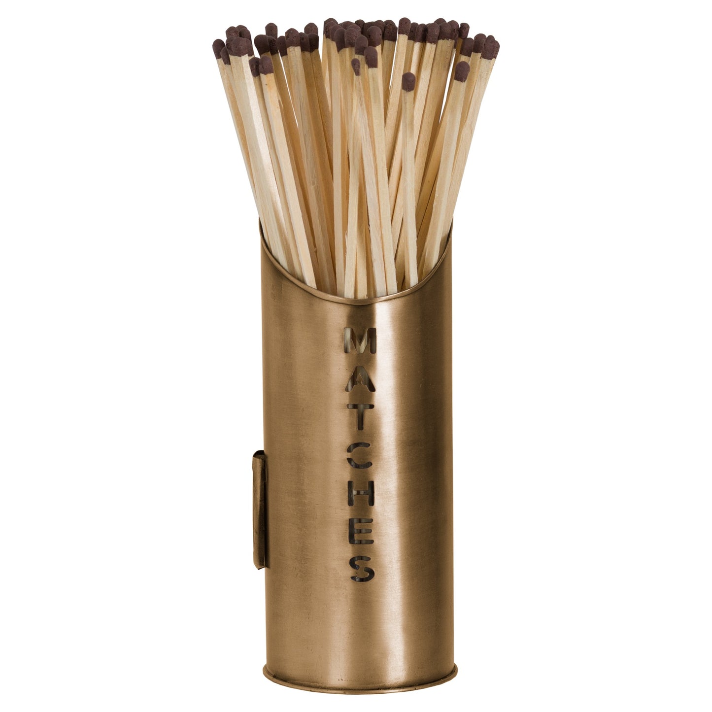 Bronze Logs And Kindling Buckets & Matchstick Holder