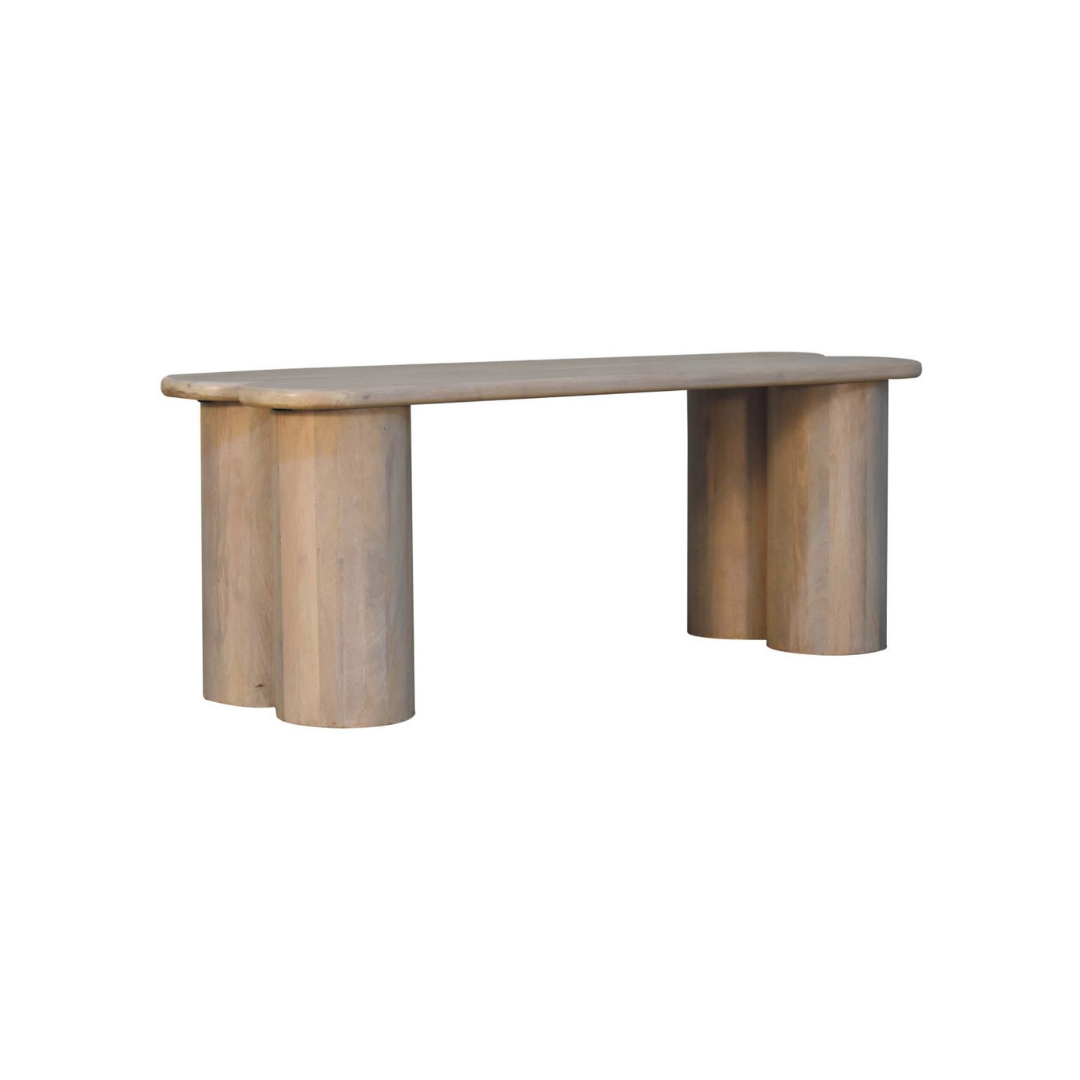 Twin Plank Marble Bench