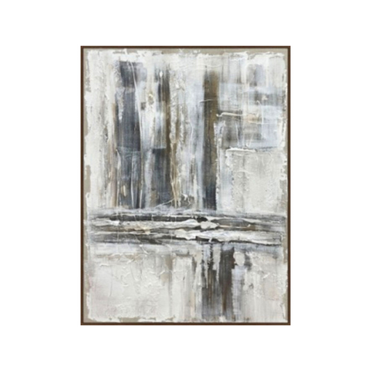 Outlook Hand Painted Canvas In Frame
