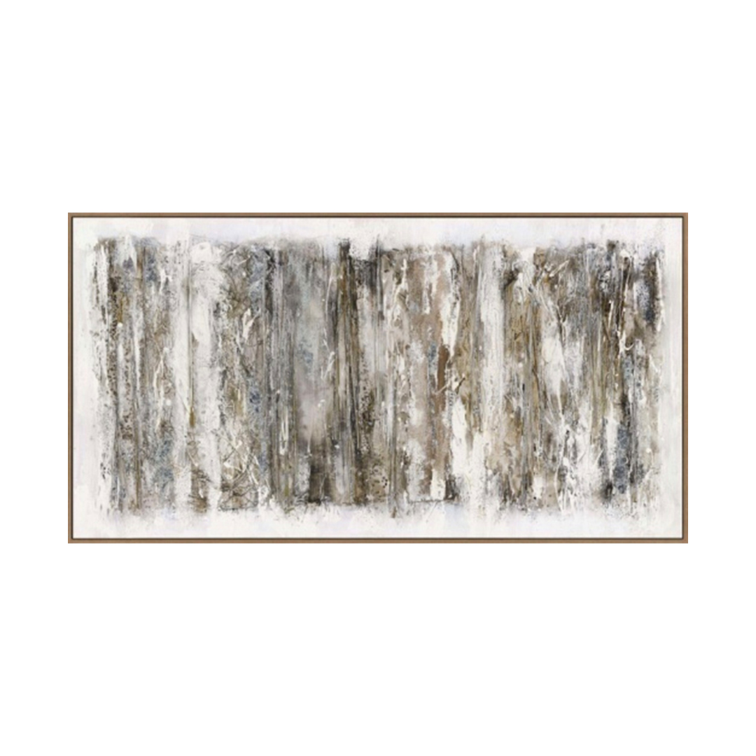 Ethereal Hand Painted Canvas In Frame