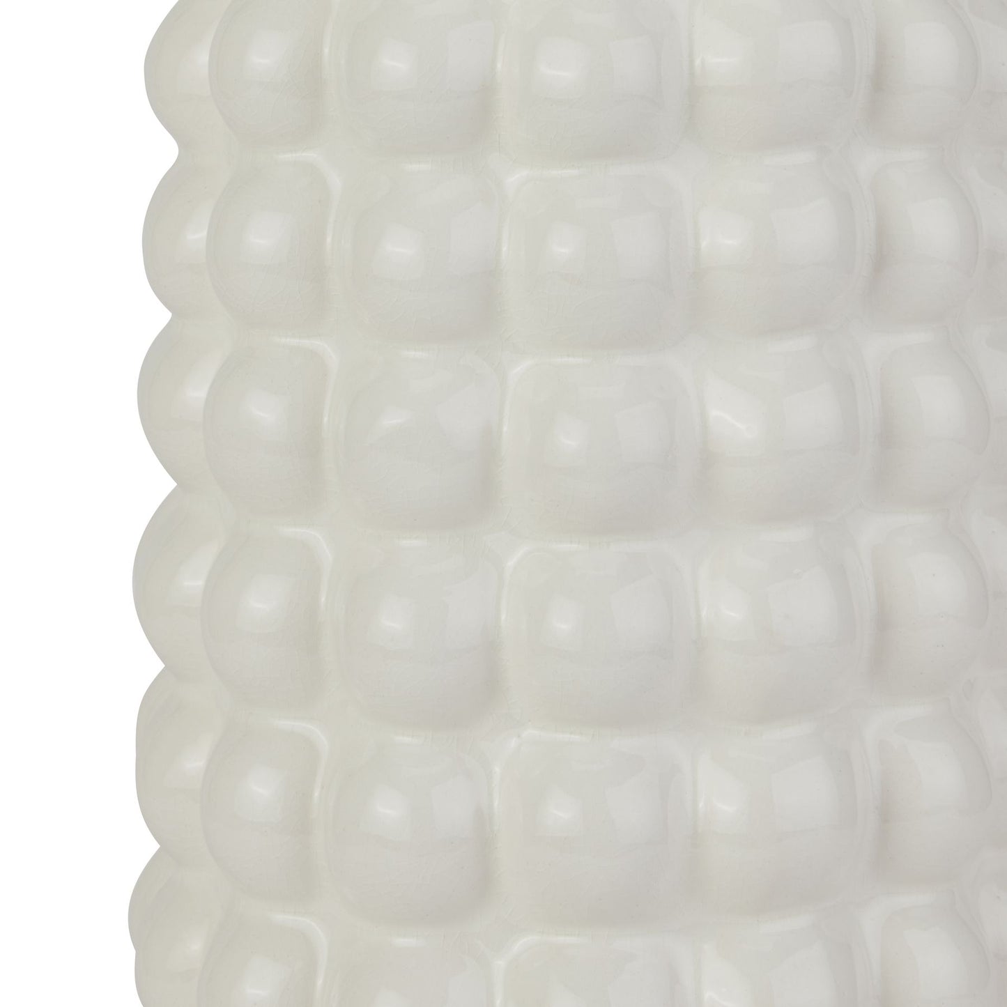 Seville Collection Cream Bubble Umbrella Stand