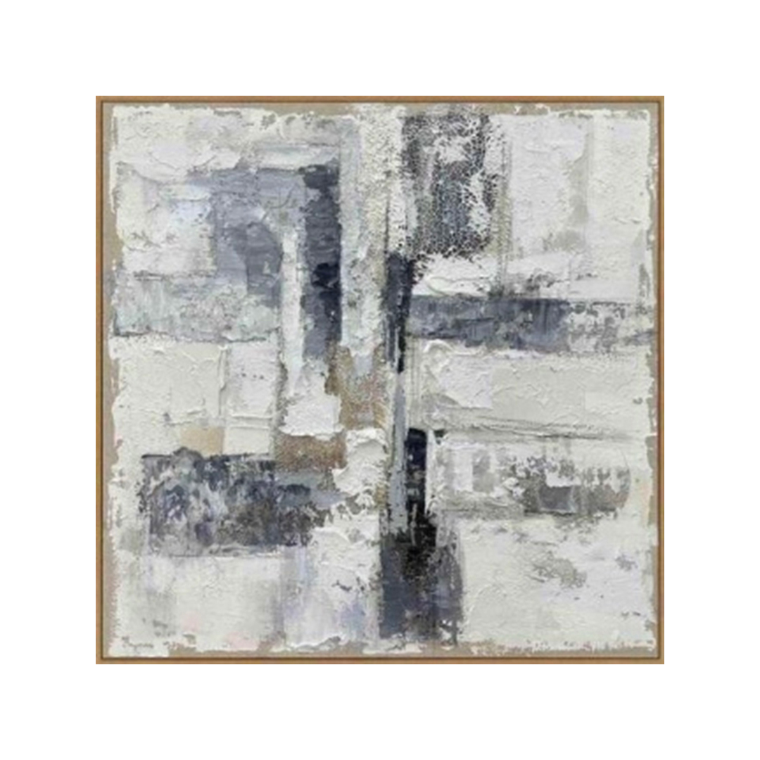 Fusion Hand Painted Canvas In Frame