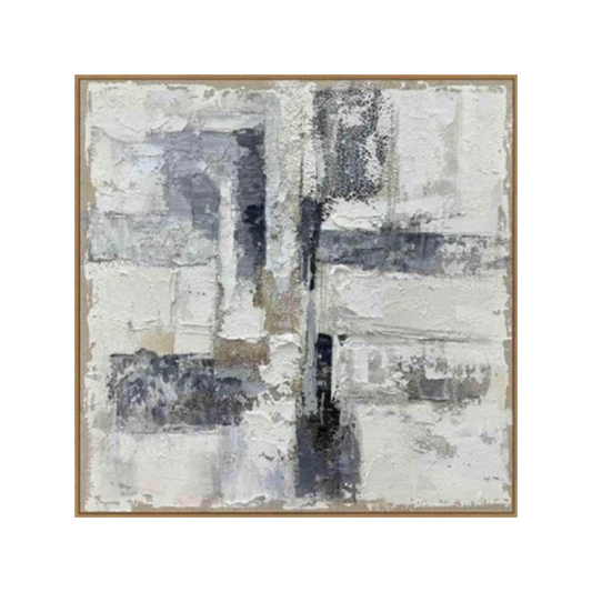 Fusion Hand Painted Canvas In Frame