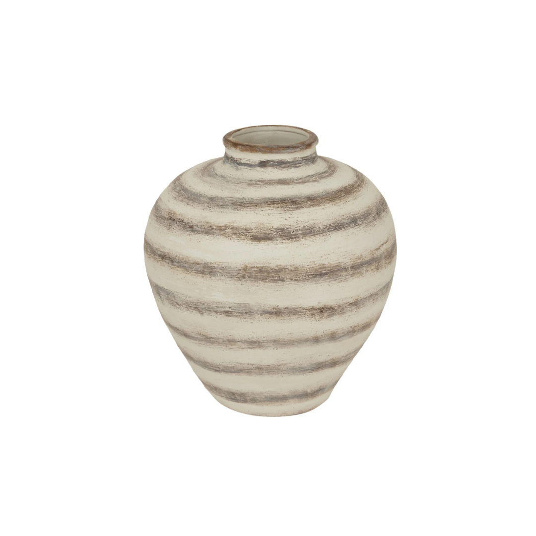 Ravello Large Stripe Amfora Vase