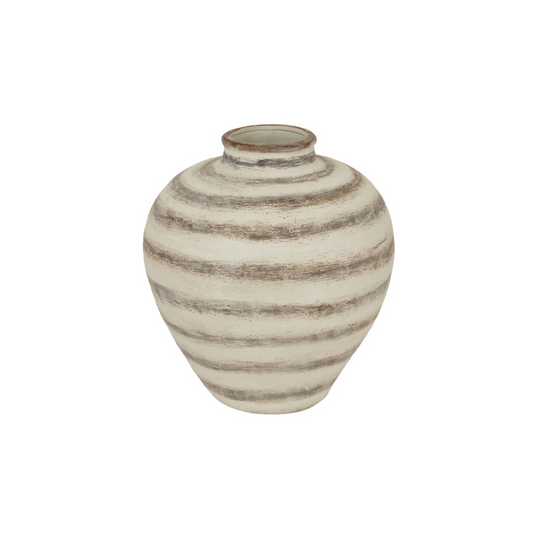 Ravello Large Stripe Amfora Vase