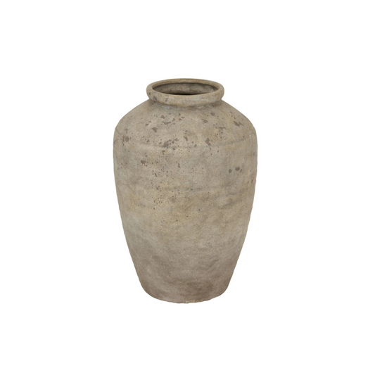 Deruta Large Mottled Vase