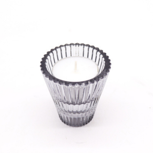 Midnight Grey Flip Dinner Candle/Tealight Holder