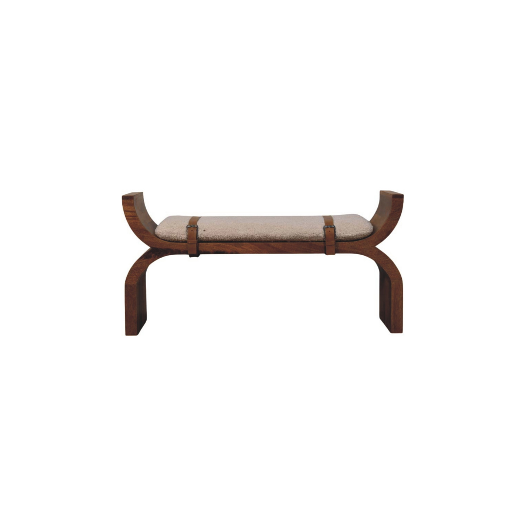 Stirrup Curve Bench