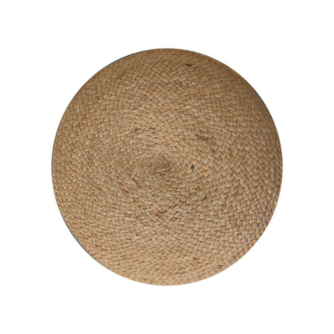Natural Jute Pouffe