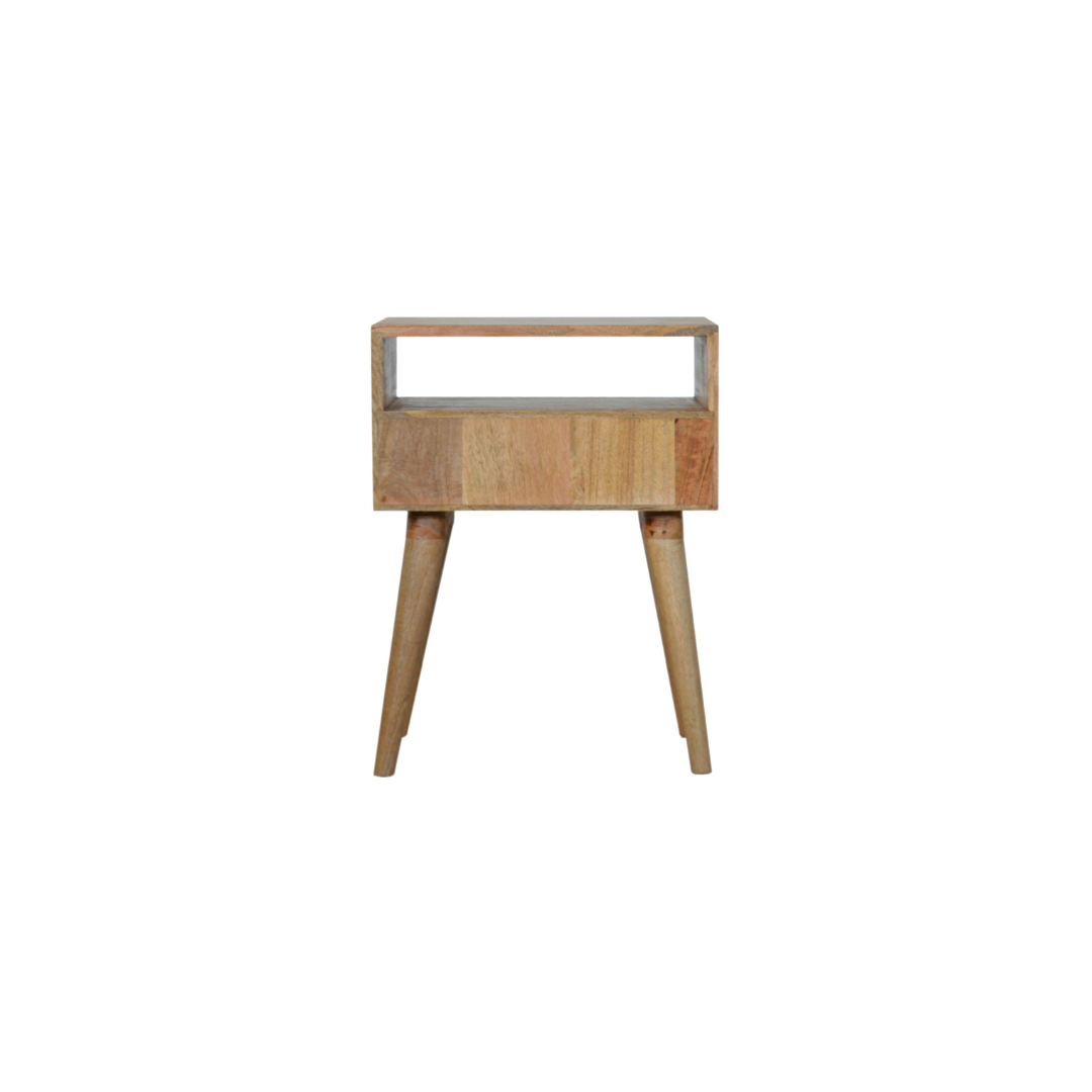 Capsule Bedside with Open Slot