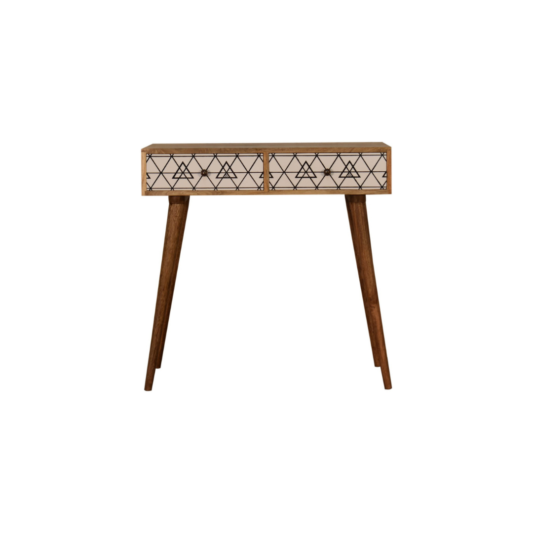 Triangular Console Table