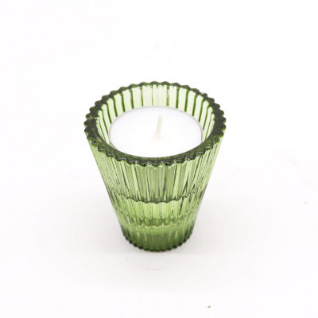 Garden Jade Flip Dinner Candle/Tealight Holder