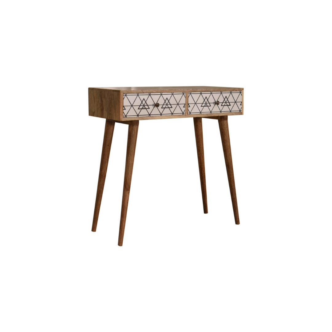Triangular Console Table