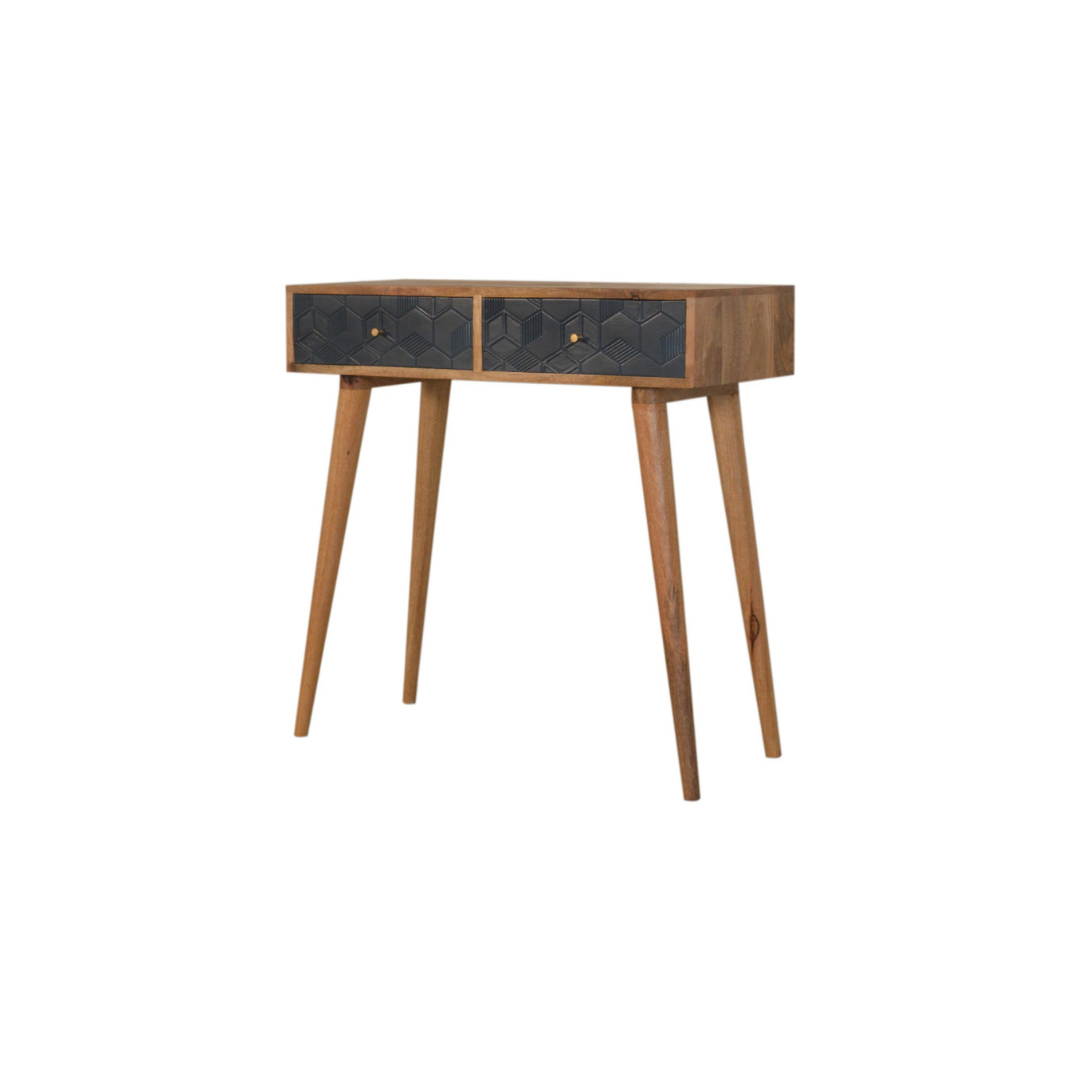 Acadia Black Console Table