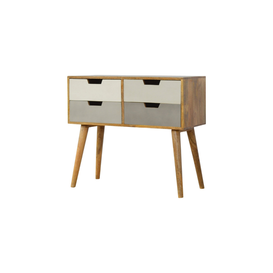 Grey Gradient Console Table