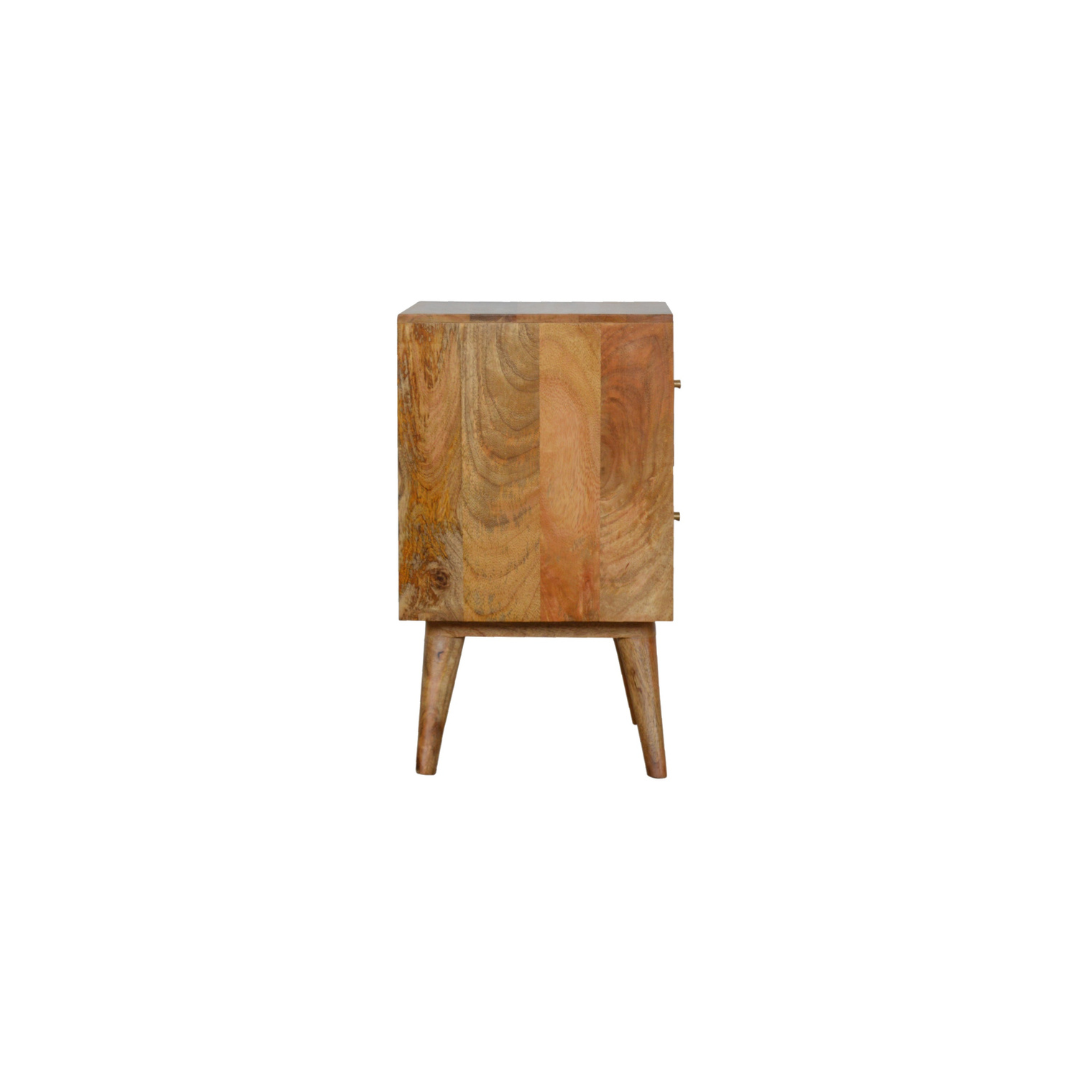 Slate Pattern Bedside