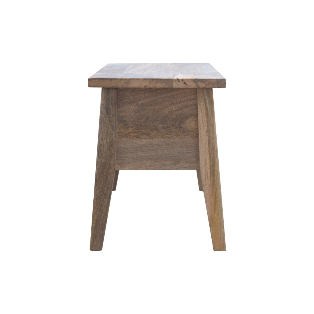 Solid Wood Lid Up Storage Bench
