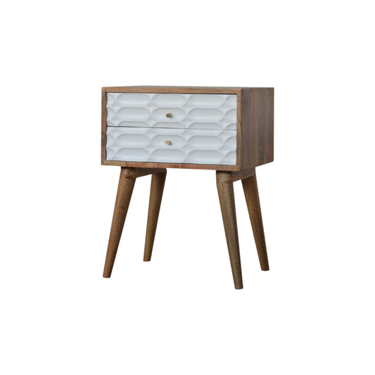 Capsule Carved Bedside