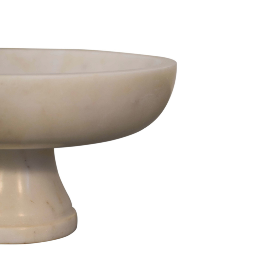 White Marble Fruit Bowl