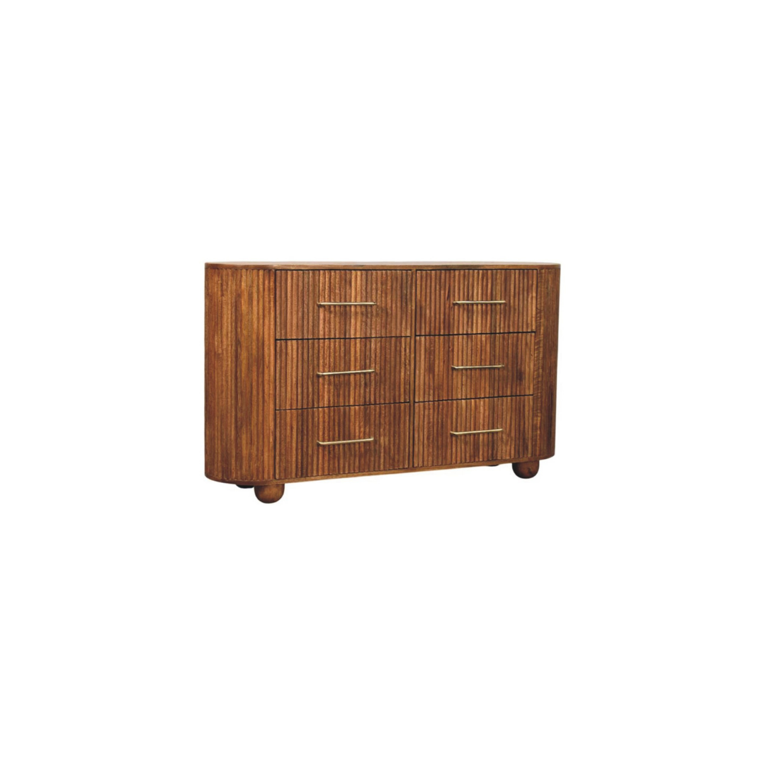 Ridgefront Chest – Amber Oak