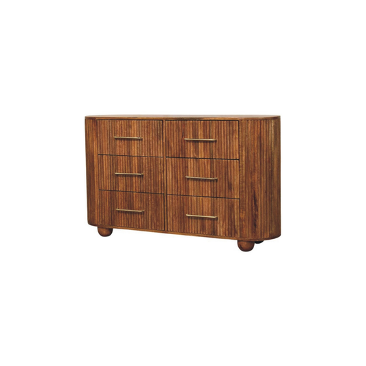 Ridgefront Chest – Amber Oak